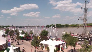 Bordeaux fête le Fleuve Webcam Viewsurf