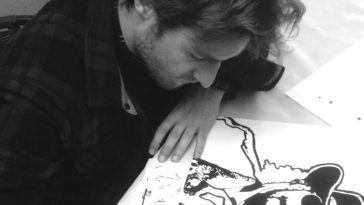 Retrouvez l'Interview rapido "Mon Bordeaux" en mode "Black & White" avec Valentin Mauguet, artiste bordelais !