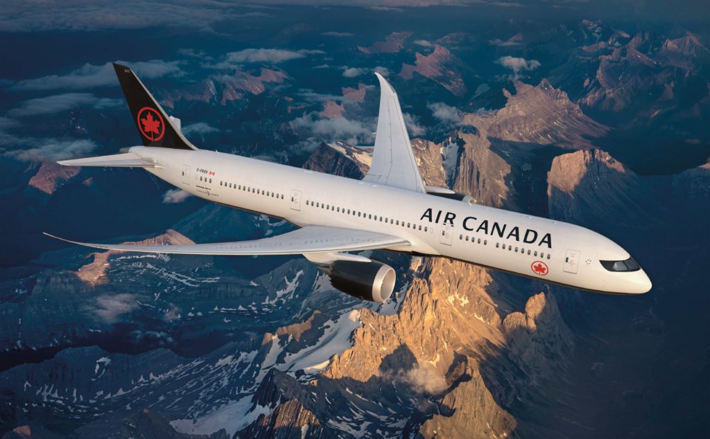 Les bons plans à Bordeaux présentent : Air Canada renouvelle sa ligne saisonnière entre Bordeaux et Montréal pour 2020 !