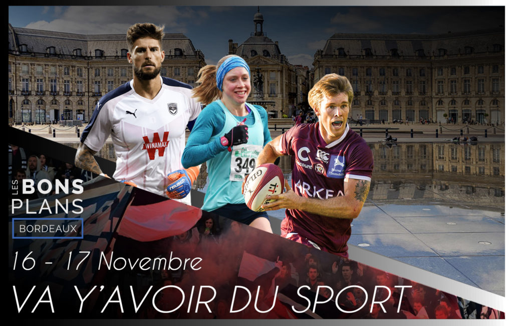 Les Bons plans à Bordeaux présentent : Un grand week-end sportif nous attend, avec en tête d'affiche la course pour les restos du cœur !3