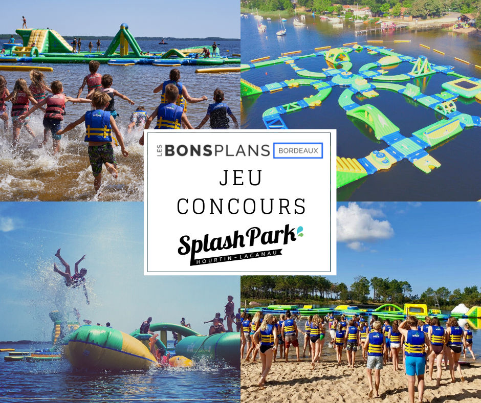 Les Bons Plans à Bordeaux vous offre vos entrées pour le Splash Park de votre choix !