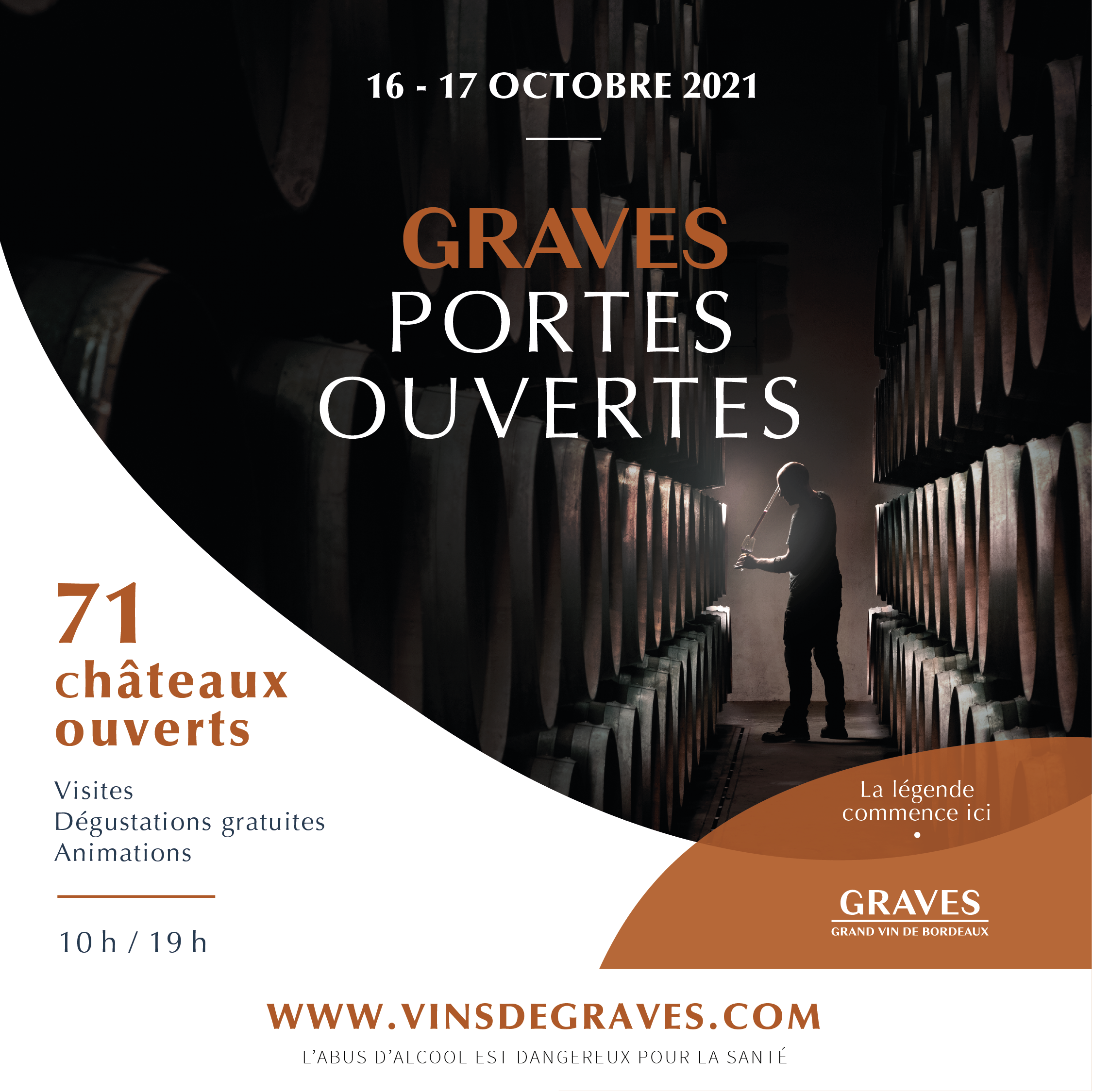 Affiche Vin de Bordeaux
