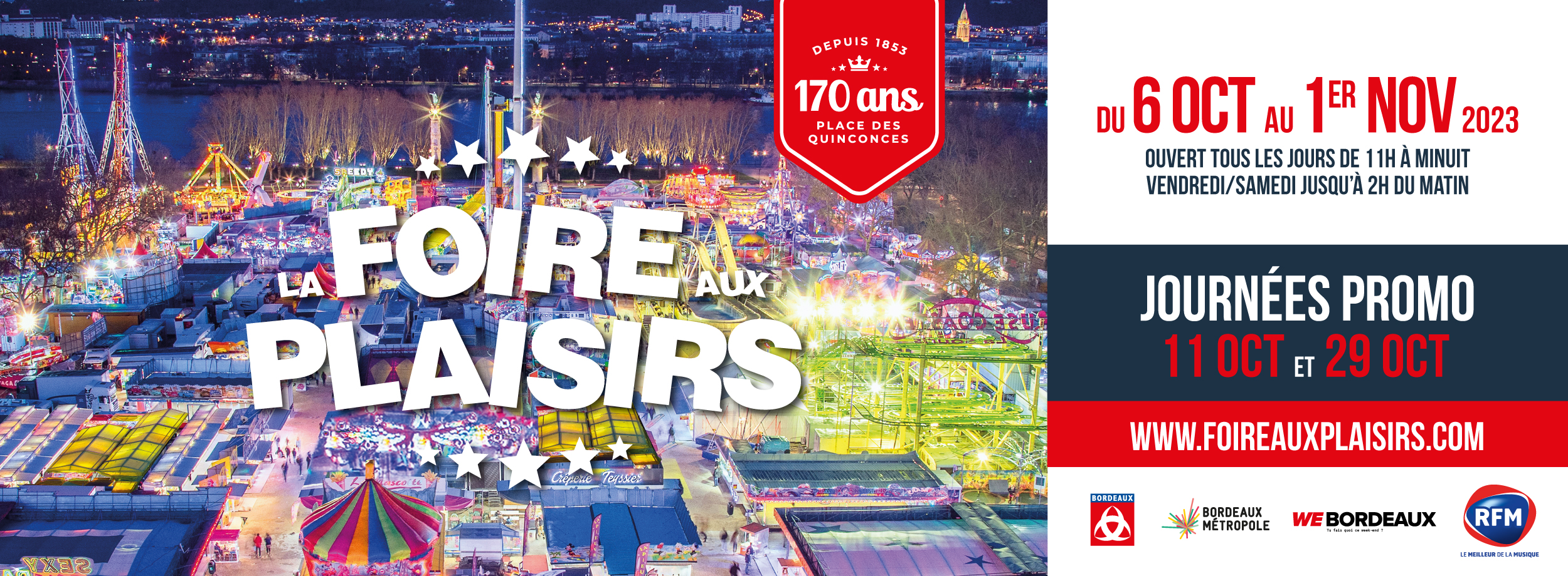 LA FOIRE AUX PLAISIRS DE BORDEAUX 