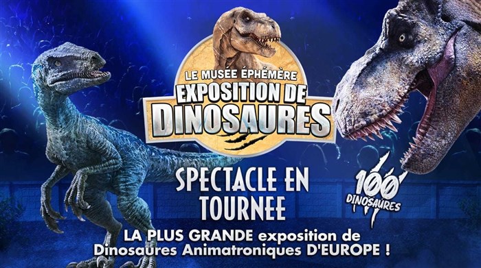 Le Musée Éphémère Exposition Dinosaures à Bordeaux
