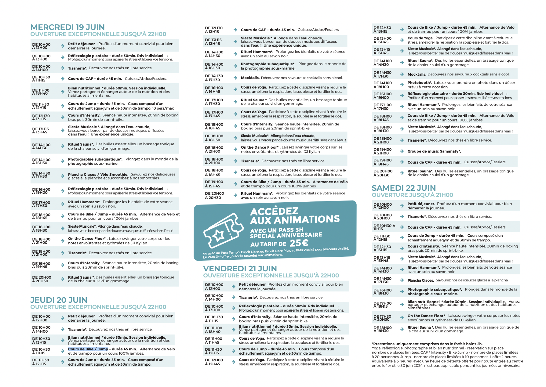 programme